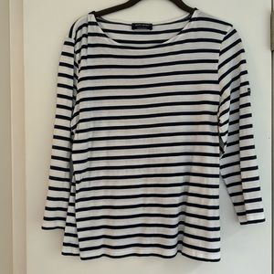 Saint James cotton boatneck 3/4 sleeve
